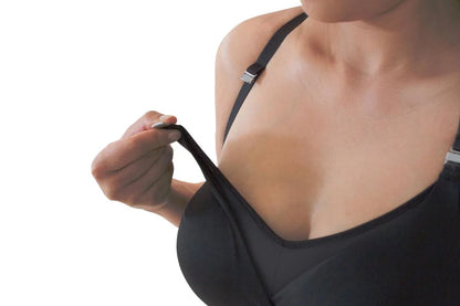 HOTMILK FREEDOM PUMP BRA BLACK