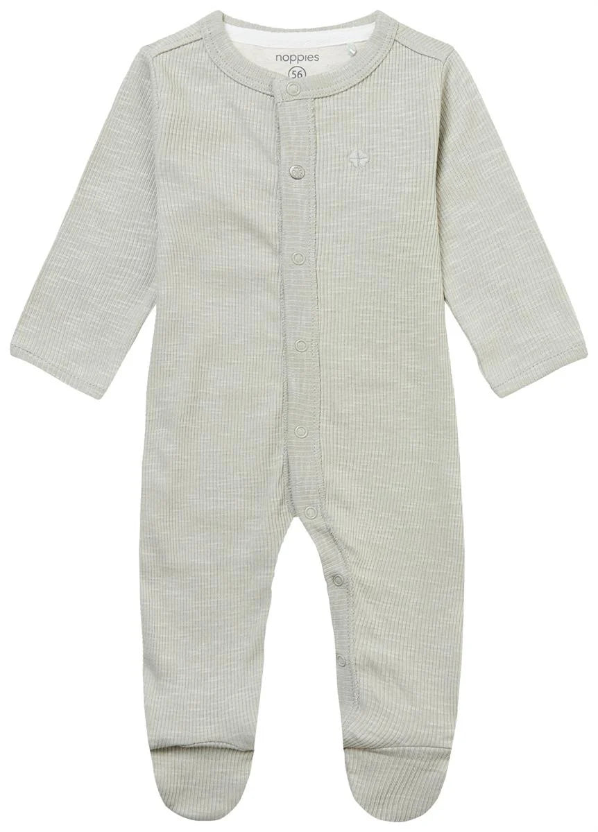 NOPPIES MEMPHIS WILLOW GREY PLAYSUIT