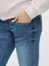 MAMA LICIOUS PAX STRAIGHT HIGH BACK JEANS