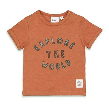FEETJE WILD ONE T-SHIRT BRIQUE