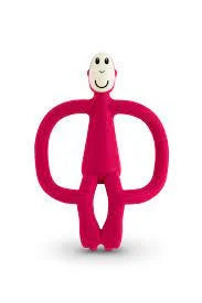 MATCHSTICK MONKEY TEETHING TOY RUBINE RED