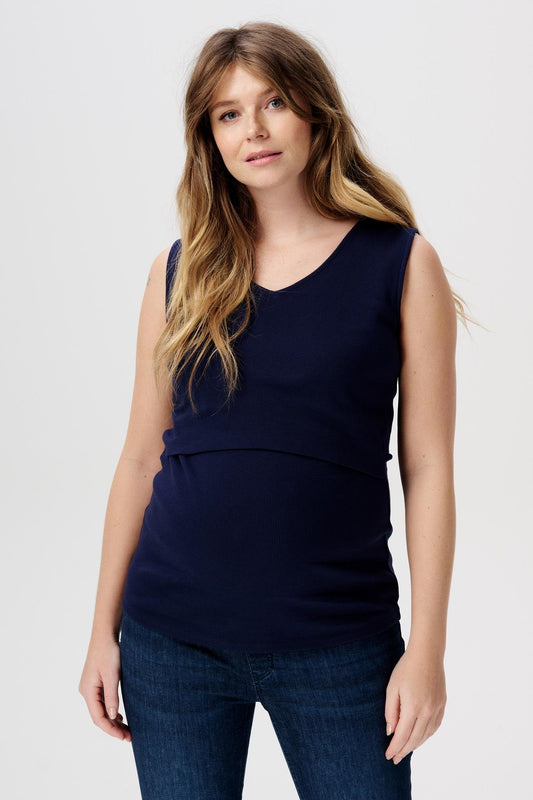 ESPRIT TOP SLEEVELESS DARK NAVY