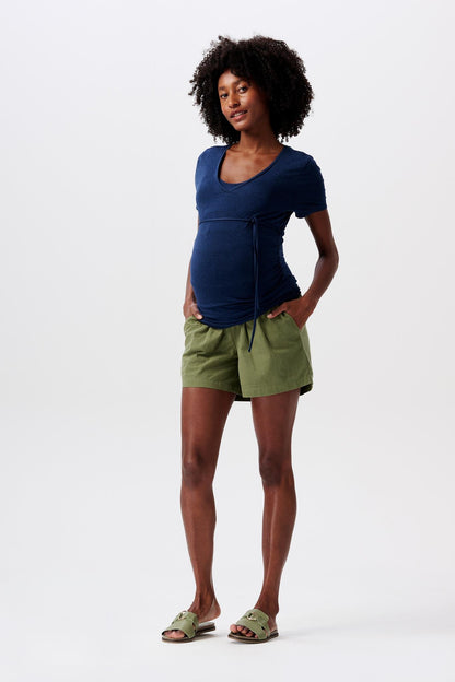 ESPRIT SHORT WOVEN OLIVE GREEN