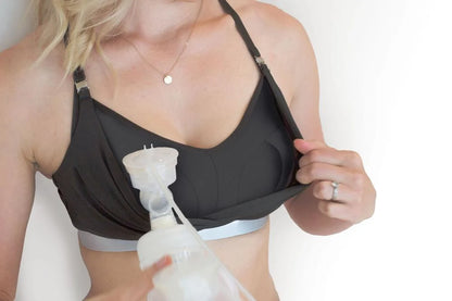 HOTMILK FREEDOM PUMP BRA BLACK