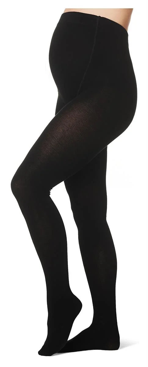 NOPPIES ZWART 30 DEN MATERNITY TIGHTS COTTON