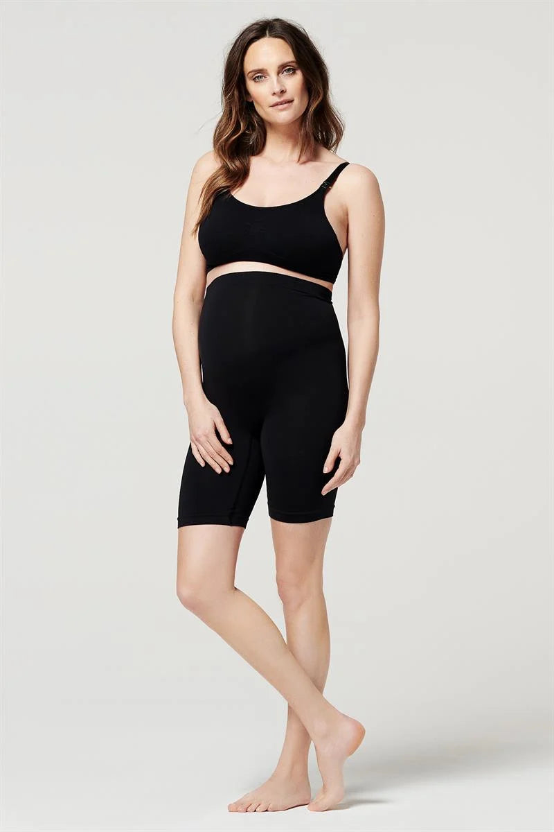 NOPPIES SEAMLESS SHORT LONG ZWART(OUDE REEKS)