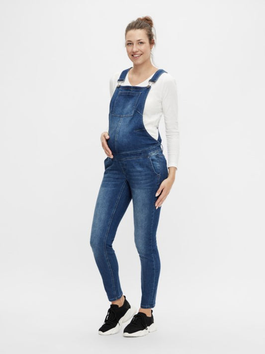 MAMA LICIOUS TEXAS SALOPETTE REGULAR DENIM