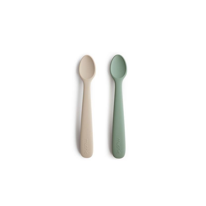 MUSHIE BABY SPOON CAMBRIDGE BLUE/SHIFTING SAND