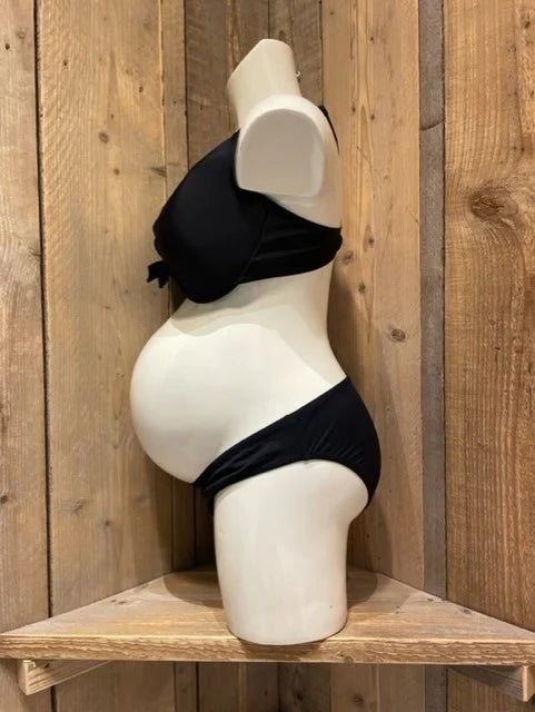 CACHE COEUR BIKINIBROEK ZWART