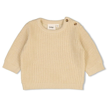 FEETJE SWEATER GEBREID CREME THE MAGIC IS IN YOU