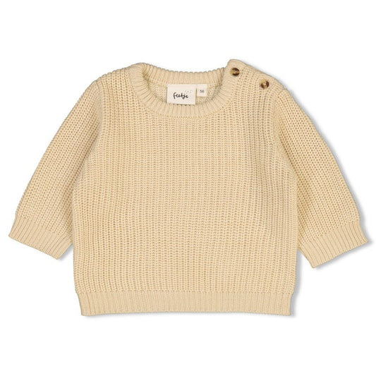 FEETJE SWEATER GEBREID CREME THE MAGIC IS IN YOU