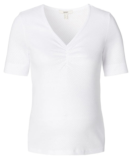 ESPRIT T-SHIRT BRIGHT WHITE