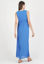 ATTESA CLEO MAXI DRESS BLUE