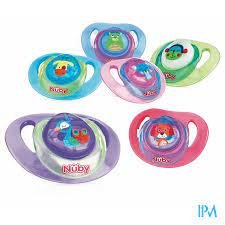 NUBY ORTHODONTISCHE FOPSPEEN 6 -36 MND