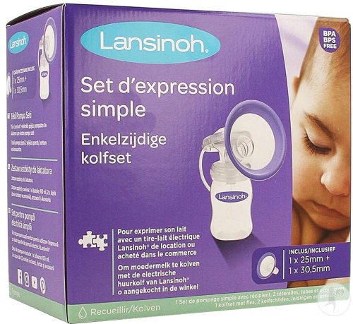 LANSINOH ENKELZIJDIGE KOLFSET