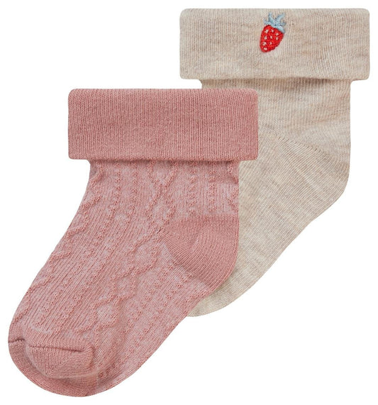 NOPPIES NORFOLK GIRLS SOCKS ROSE DAWN