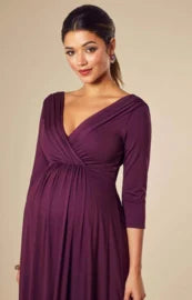 TIFFANY ROSE WILLOW DRESS CLARET